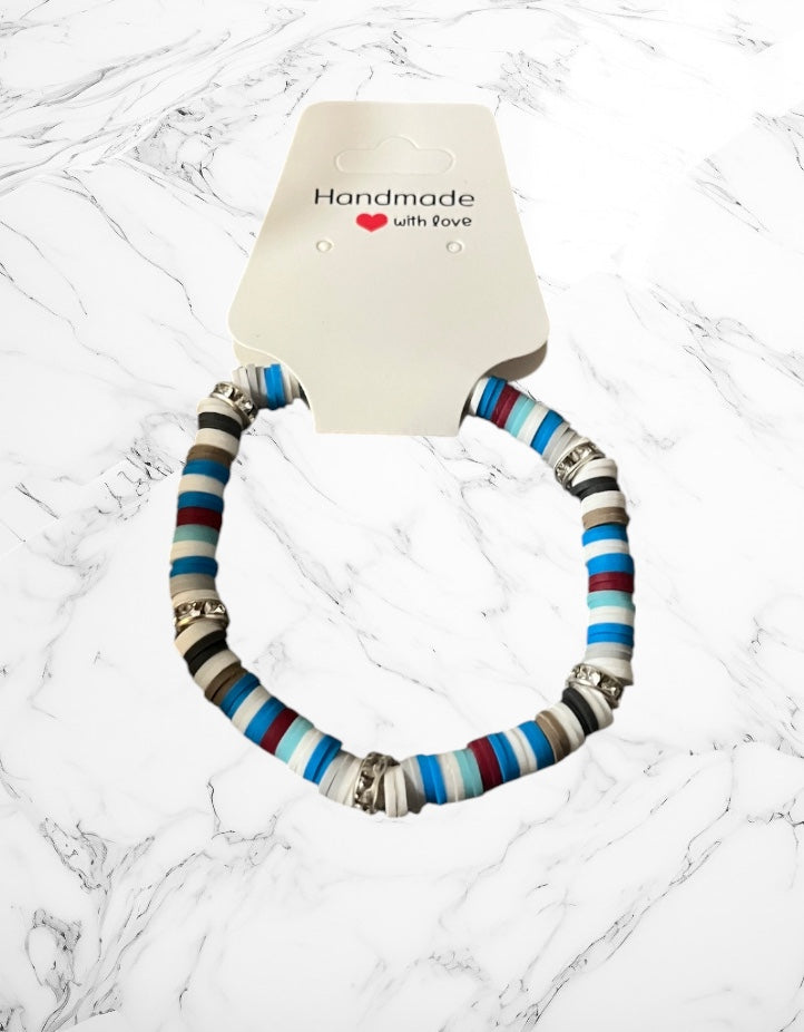Bracelet tricolore POP- Style fun et affirmé